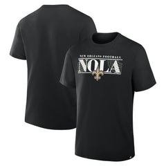 New Orleans Saints Hometown True Favorite T-Shirt - Black T-shirts