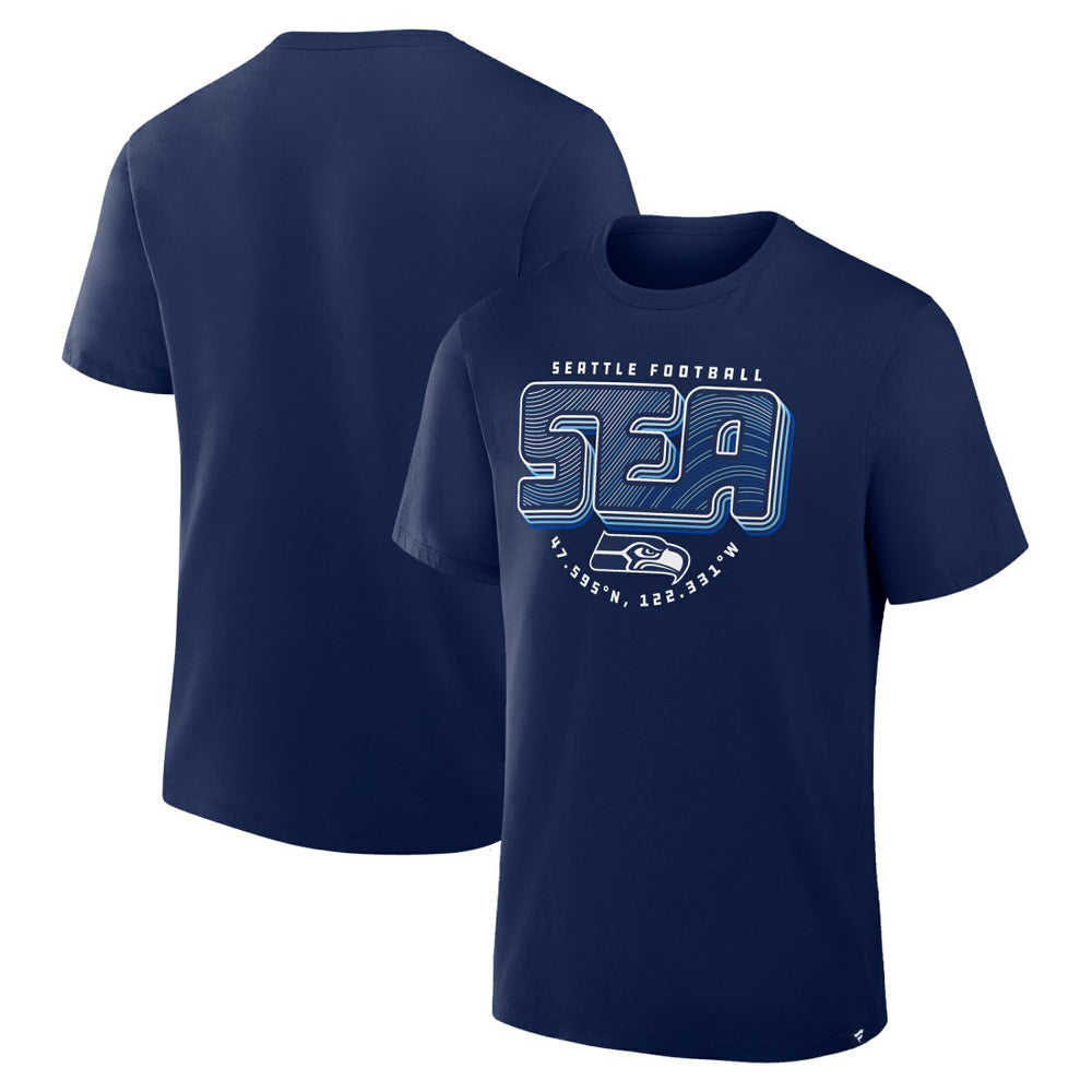 Seattle Seahawks Hometown True Favorite T-Shirt - College Navy T-shirts