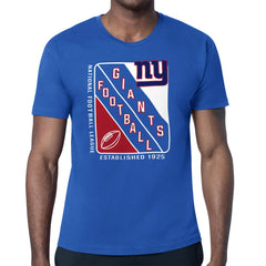 New York Giants Starter Shield Logo T-Shirt - Royal T-shirts
