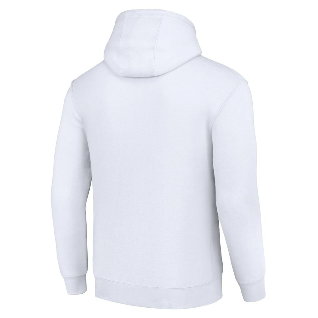 Minnesota Vikings Starter Shield Logo Pullover Hoodie - White Hoodies