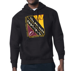 Washington Commanders Starter Shield Logo Pullover Hoodie - Black Hoodies