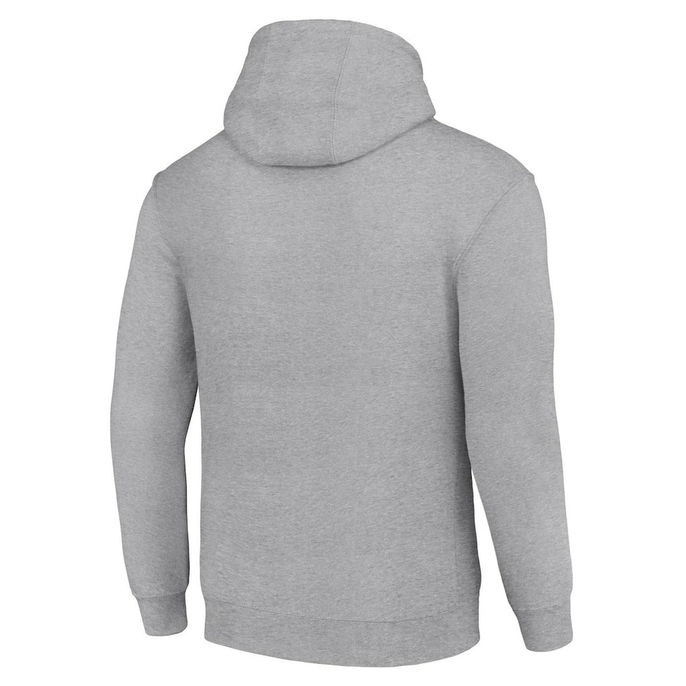 Baltimore Ravens Starter Shield Logo Pullover Hoodie - Heather Gray Hoodies