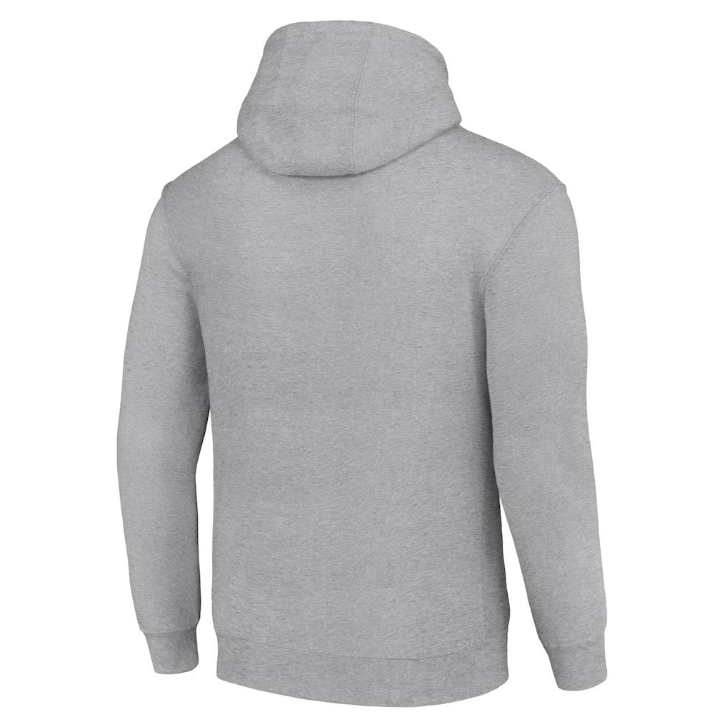 Los Angeles Chargers Starter Shield Logo Pullover Hoodie - Heather Gray Hoodies