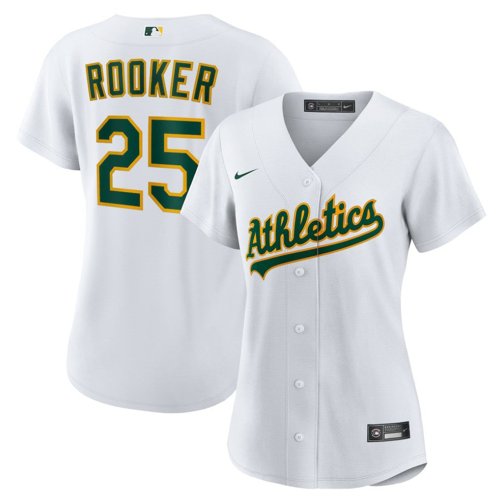 Brent Rooker Athletics Nike Women's Home Replica Jersey  - White Jerseys
