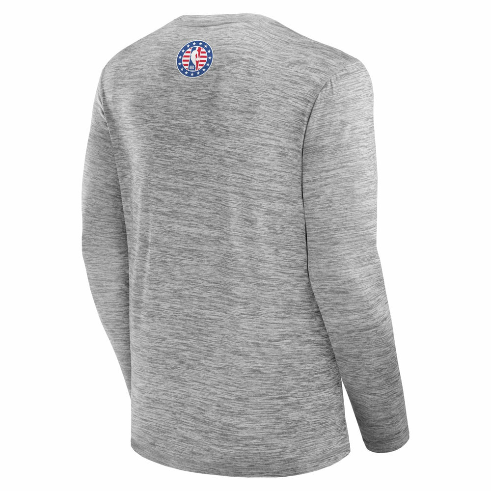 Milwaukee Bucks NBA Hoops for Troops Long Sleeve T-Shirt Heather Gray - Fanatics