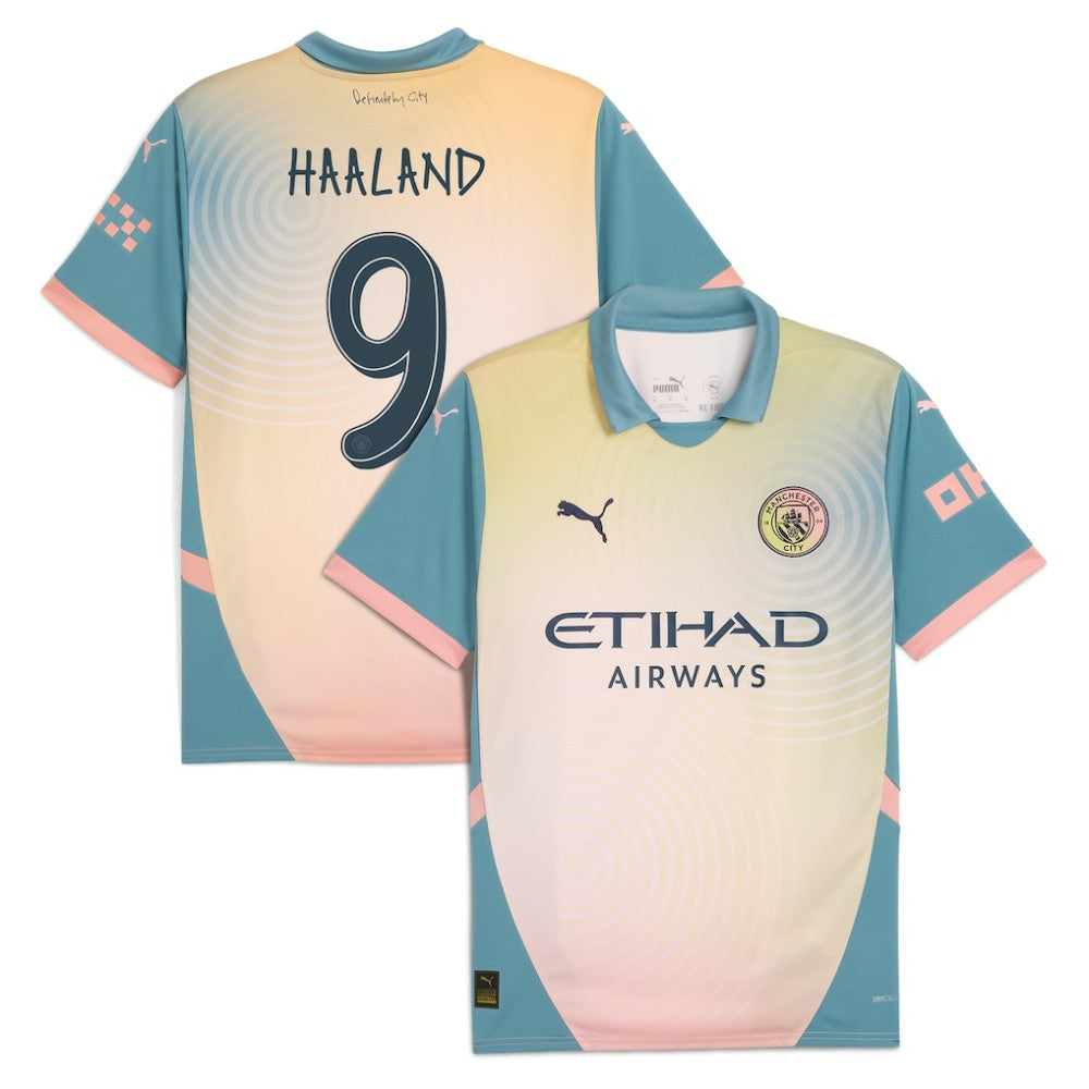 Erling Haaland Manchester City 2024/25 Fourth Replica Player Jersey Blue - Puma