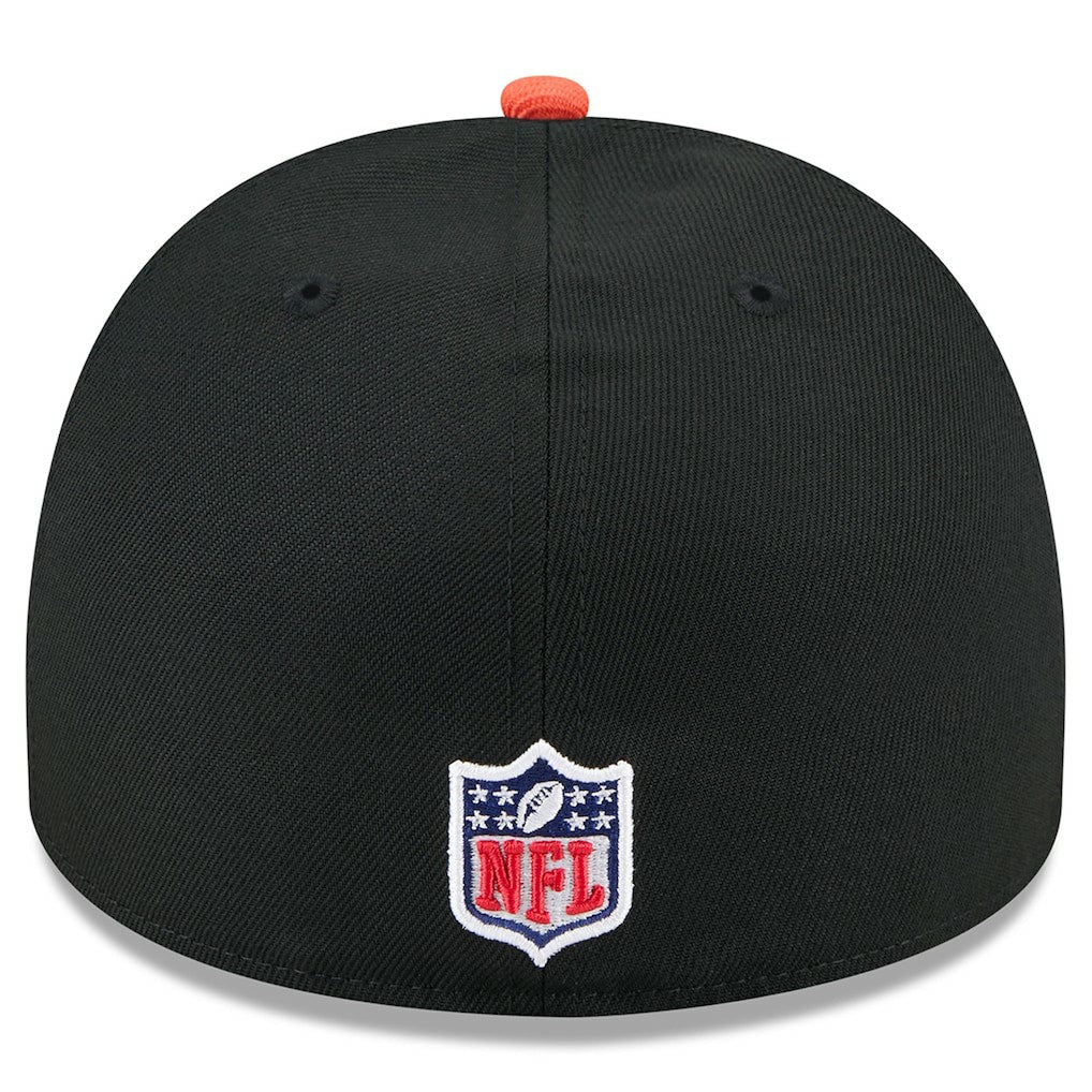 Cincinnati Bengals New Era 2025 NFL Draft On Stage A-Frame 59FIFTY Fitted Hat - Black/Orange Hats