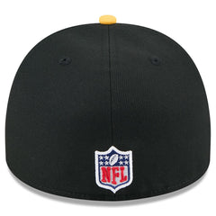 Pittsburgh Steelers New Era 2025 NFL Draft On Stage A-Frame 59FIFTY Fitted Hat - Black/Gold Hats