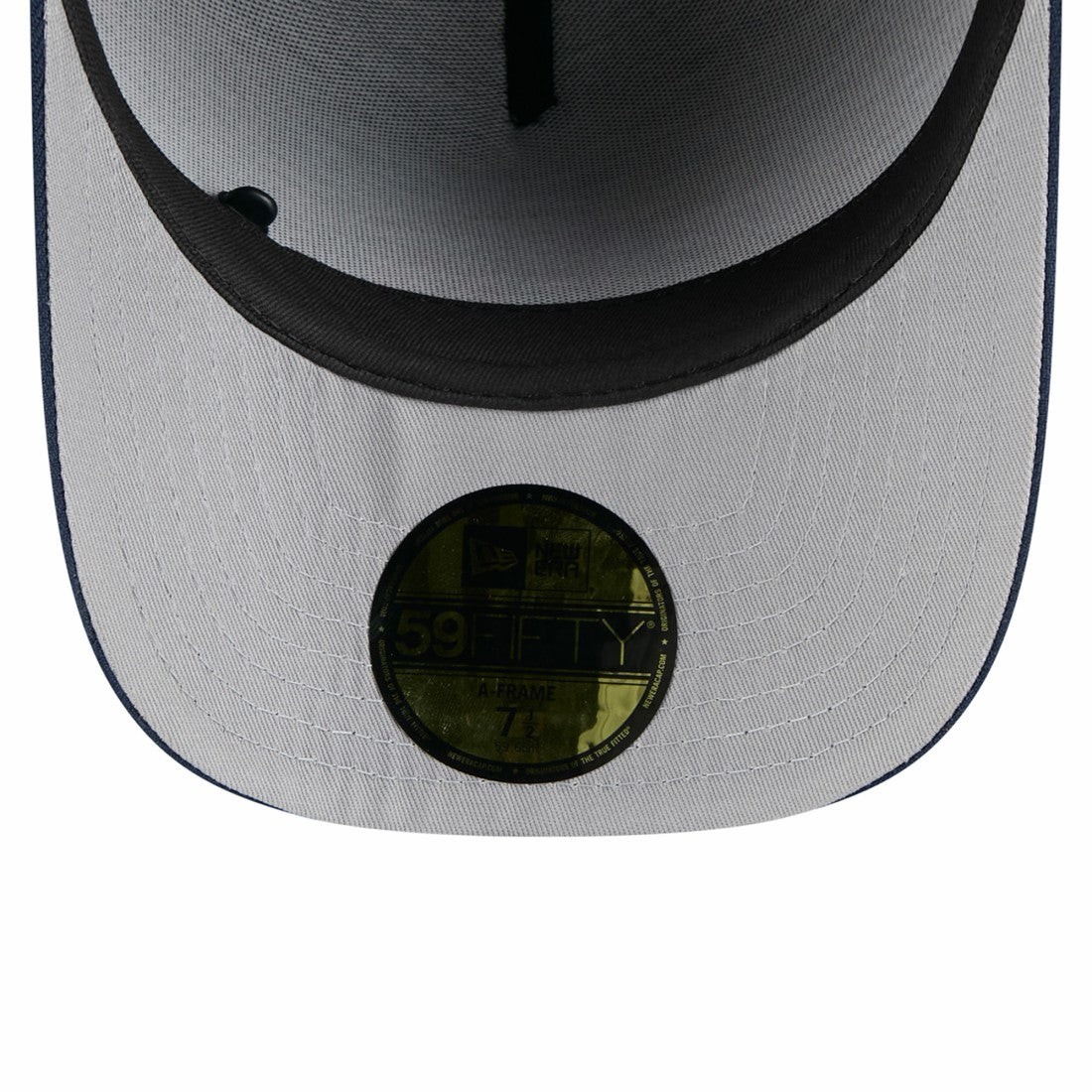 Tennessee Titans New Era 2025 NFL Draft On Stage A-Frame 59FIFTY Fitted Hat - Black/Navy Hats