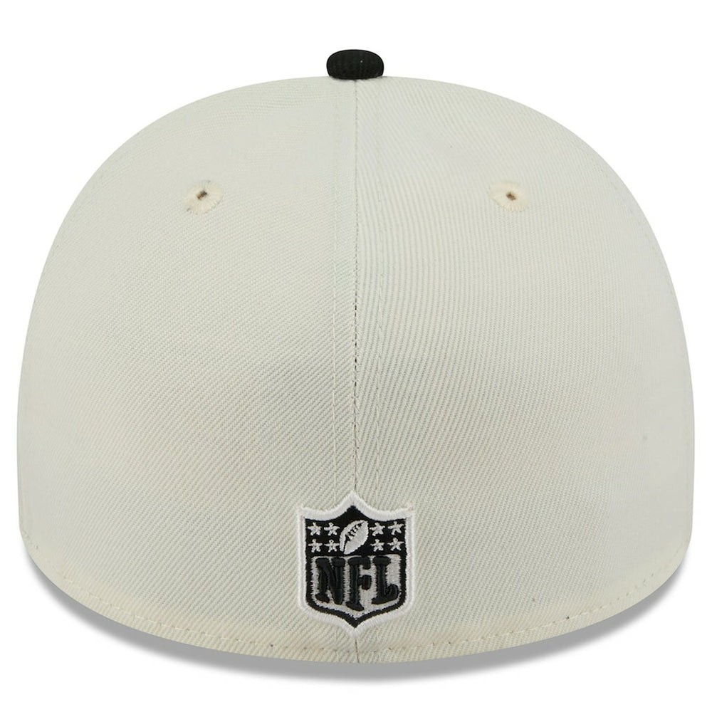 Cincinnati Bengals New Era 2025 NFL Draft A-Frame 59FIFTY Fitted Hat - Cream/Black Hats