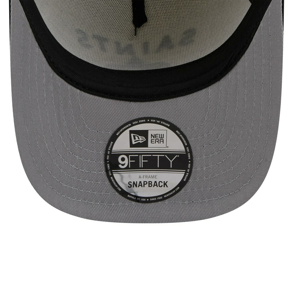 New Orleans Saints New Era 2025 NFL Draft A-Frame 9FIFTY Snapback Hat - Cream/Black Hats