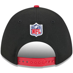 Kansas City Chiefs New Era 2025 NFL Draft 9FORTY A-Frame M-Crown Adjustable Hat - Black/Red Hats