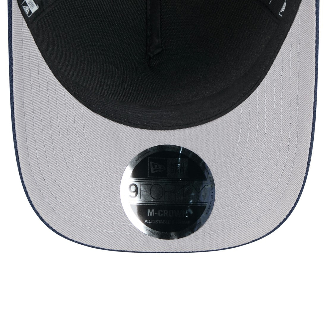 Tennessee Titans New Era 2025 NFL Draft 9FORTY A-Frame M-Crown Adjustable Hat - Black/Navy Hats