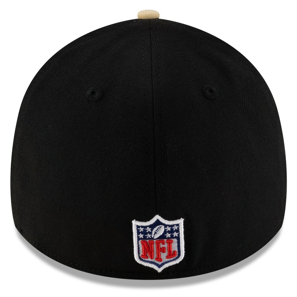 New Orleans Saints New Era 2025 NFL Draft 39THIRTY Flex Hat - Black/Gold Hats