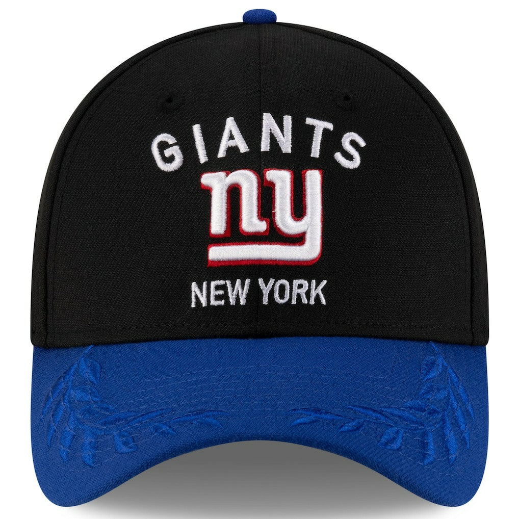 New York Giants New Era 2025 NFL Draft 39THIRTY Flex Hat - Black/Royal Hats