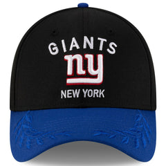New York Giants New Era 2025 NFL Draft 39THIRTY Flex Hat - Black/Royal Hats