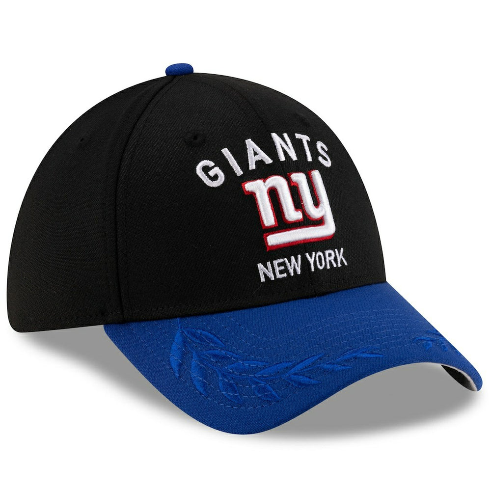 New York Giants New Era 2025 NFL Draft 39THIRTY Flex Hat - Black/Royal Hats