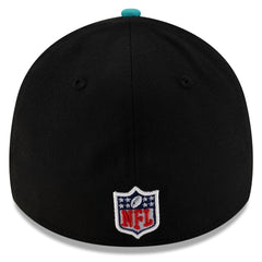 Miami Dolphins New Era 2025 NFL Draft 39THIRTY Flex Hat - Black/Aqua Hats