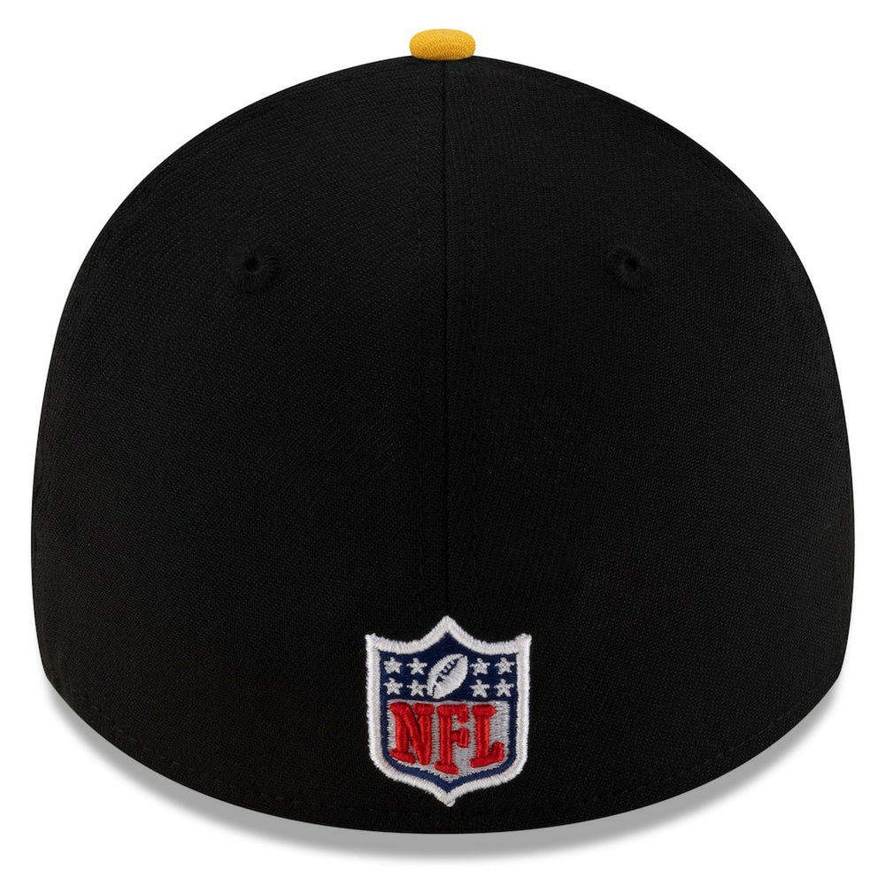 Pittsburgh Steelers New Era 2025 NFL Draft 39THIRTY Flex Hat - Black/Gold Hats