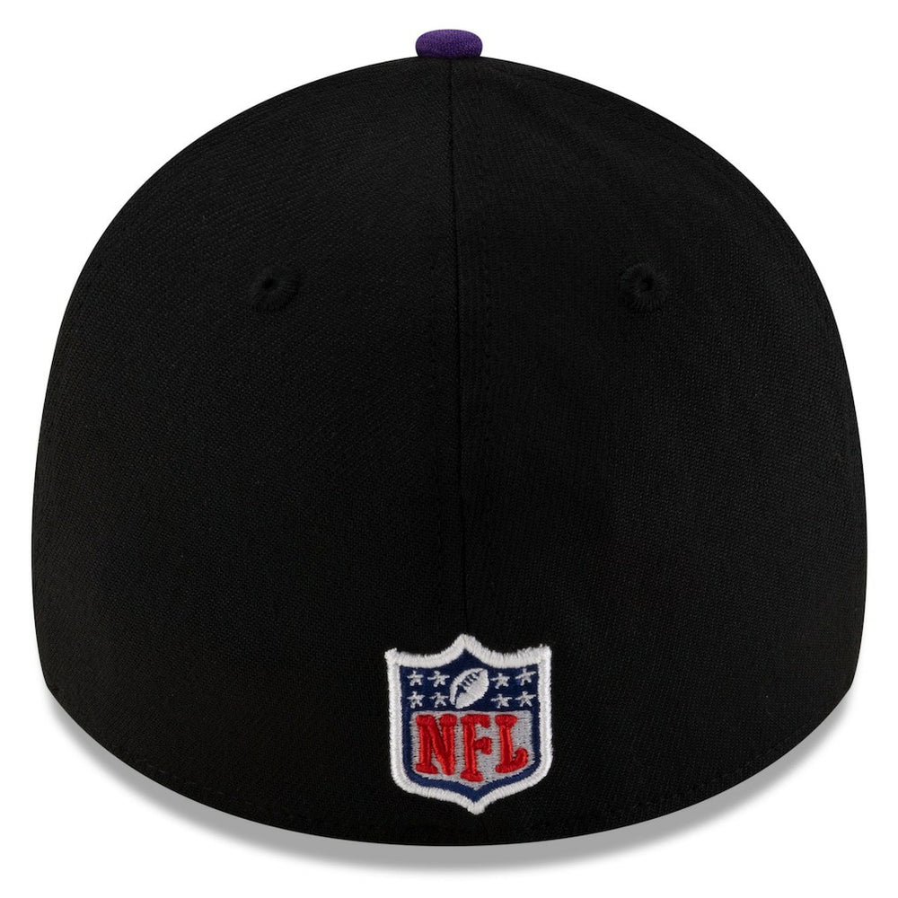 Minnesota Vikings New Era 2025 NFL Draft 39THIRTY Flex Hat - Black/Purple Hats