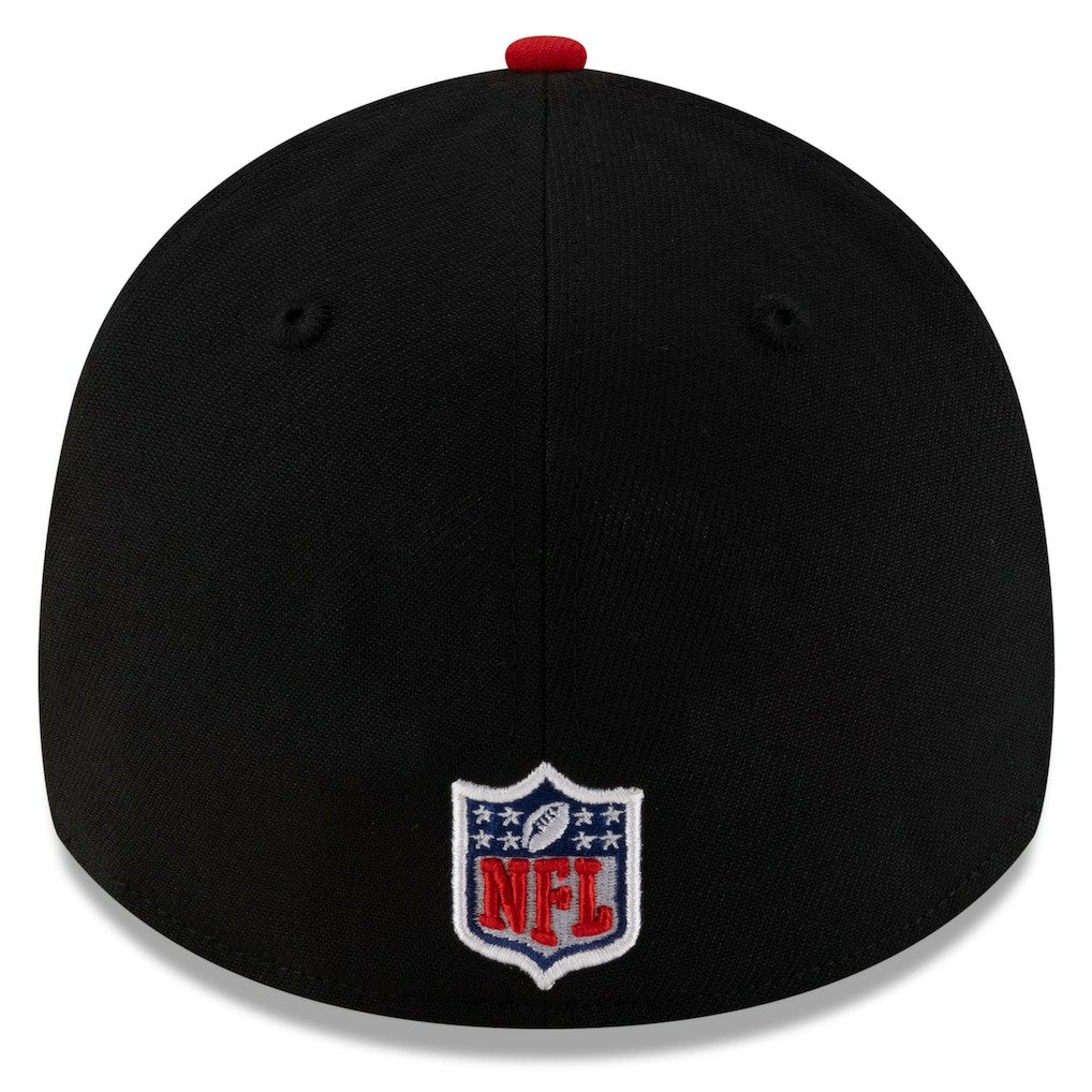 Atlanta Falcons New Era 2025 NFL Draft 39THIRTY Flex Hat - Black/Red Hats