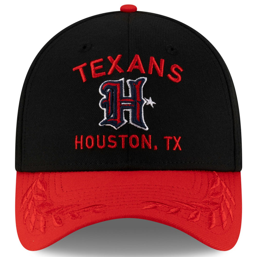 Houston Texans New Era 2025 NFL Draft 39THIRTY Flex Hat - Black/Red Hats