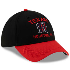 Houston Texans New Era 2025 NFL Draft 39THIRTY Flex Hat - Black/Red Hats