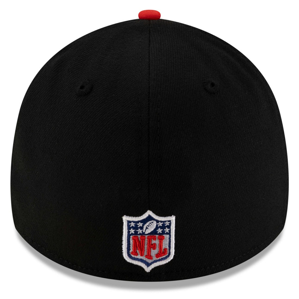 Houston Texans New Era 2025 NFL Draft 39THIRTY Flex Hat - Black/Red Hats
