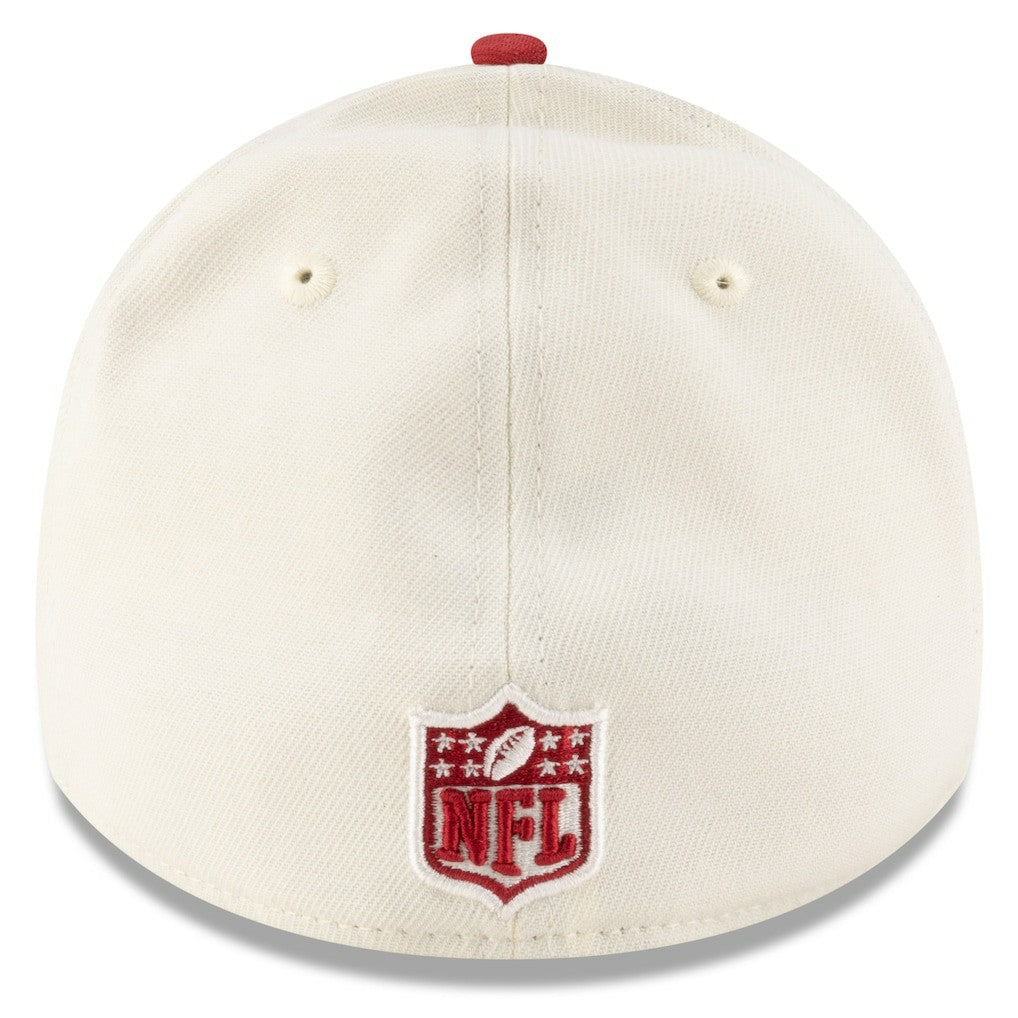 Arizona Cardinals New Era 2025 NFL Draft 39THIRTY Flex Hat - Cream/Cardinal Hats