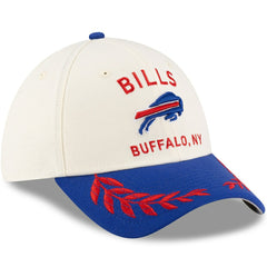Buffalo Bills New Era 2025 NFL Draft 39THIRTY Flex Hat - Cream/Royal Hats