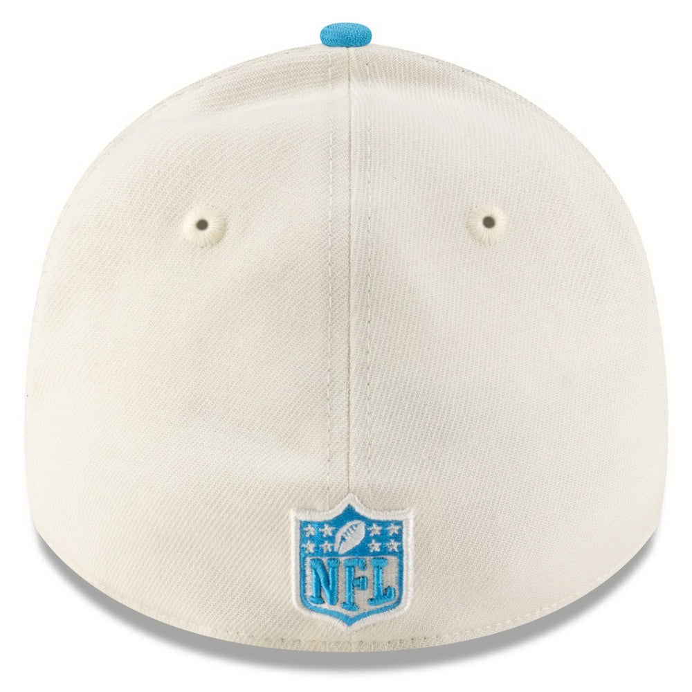 Carolina Panthers New Era 2025 NFL Draft 39THIRTY Flex Hat - Cream/Blue Hats