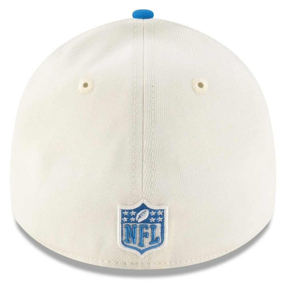 Detroit Lions New Era 2025 NFL Draft 39THIRTY Flex Hat - Cream/Blue Hats