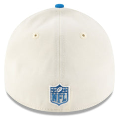 Detroit Lions New Era 2025 NFL Draft 39THIRTY Flex Hat - Cream/Blue Hats