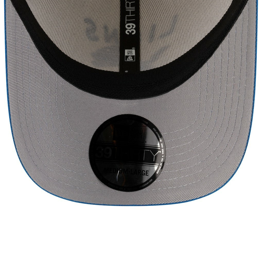 Detroit Lions New Era 2025 NFL Draft 39THIRTY Flex Hat - Cream/Blue Hats