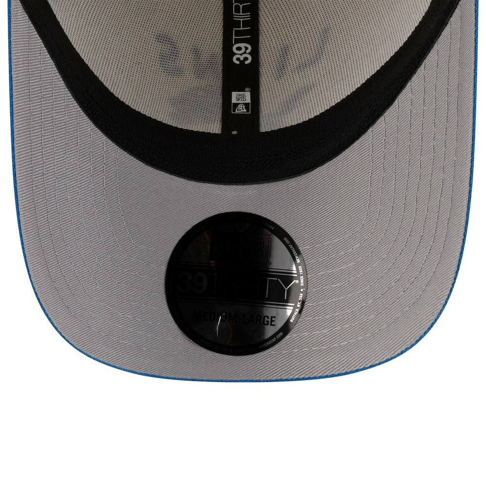Detroit Lions New Era 2025 NFL Draft 39THIRTY Flex Hat - Cream/Blue Hats