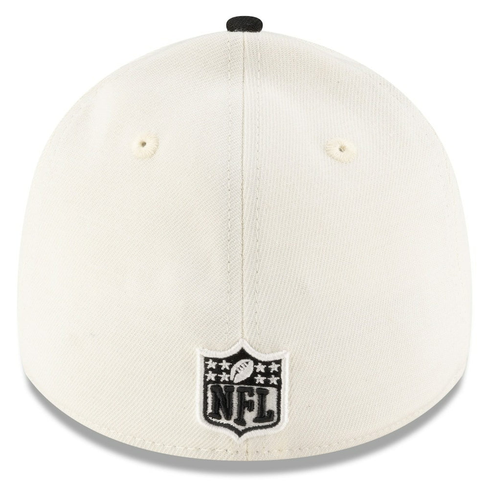 Pittsburgh Steelers New Era 2025 NFL Draft 39THIRTY Flex Hat - Cream/Black Hats