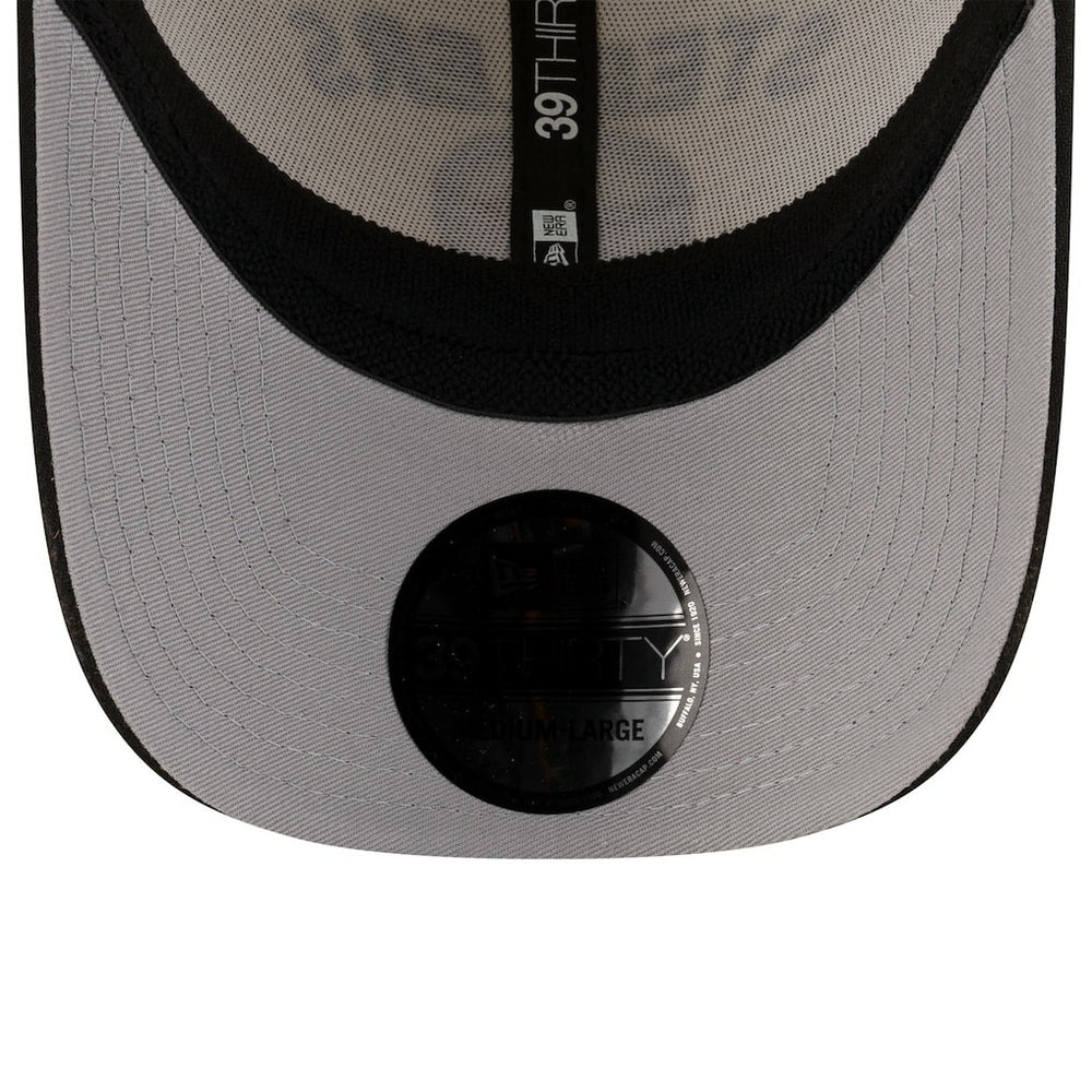 Pittsburgh Steelers New Era 2025 NFL Draft 39THIRTY Flex Hat - Cream/Black Hats