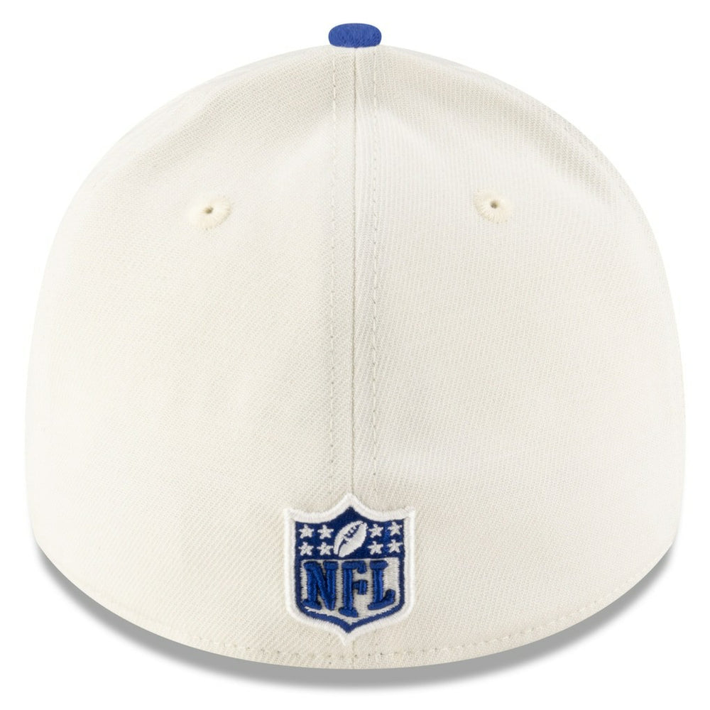 New York Giants New Era 2025 NFL Draft 39THIRTY Flex Hat - Cream/Royal Hats