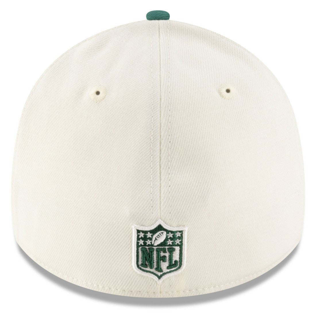 New York Jets New Era 2025 NFL Draft 39THIRTY Flex Hat - Cream/Green Hats