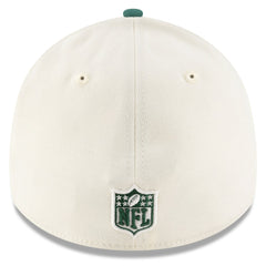 New York Jets New Era 2025 NFL Draft 39THIRTY Flex Hat - Cream/Green Hats