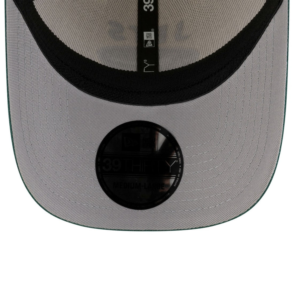 New York Jets New Era 2025 NFL Draft 39THIRTY Flex Hat - Cream/Green Hats