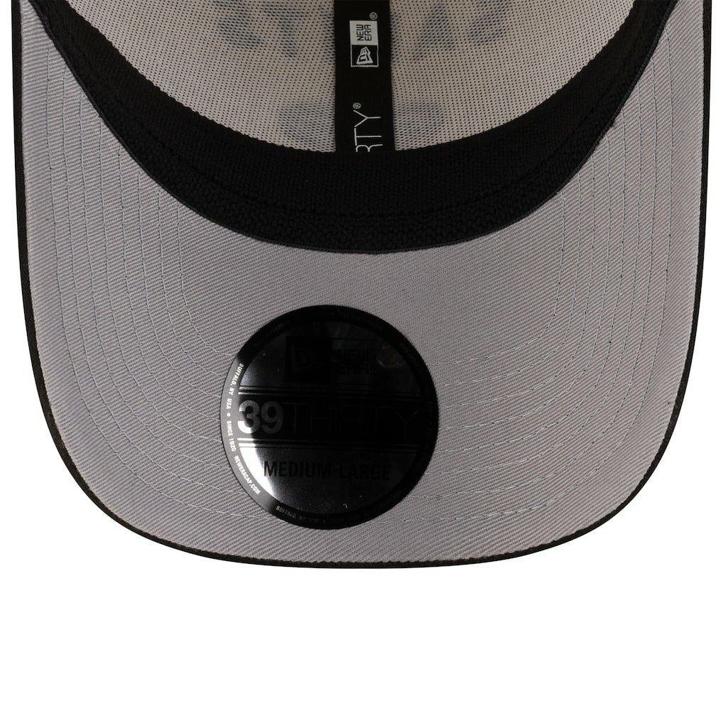 New Orleans Saints New Era 2025 NFL Draft 39THIRTY Flex Hat - Cream/Black Hats