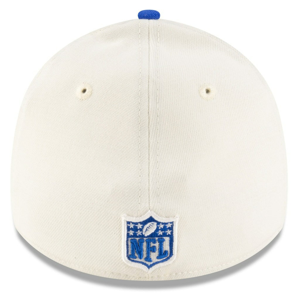 Los Angeles Rams New Era 2025 NFL Draft 39THIRTY Flex Hat - Cream/Royal Hats