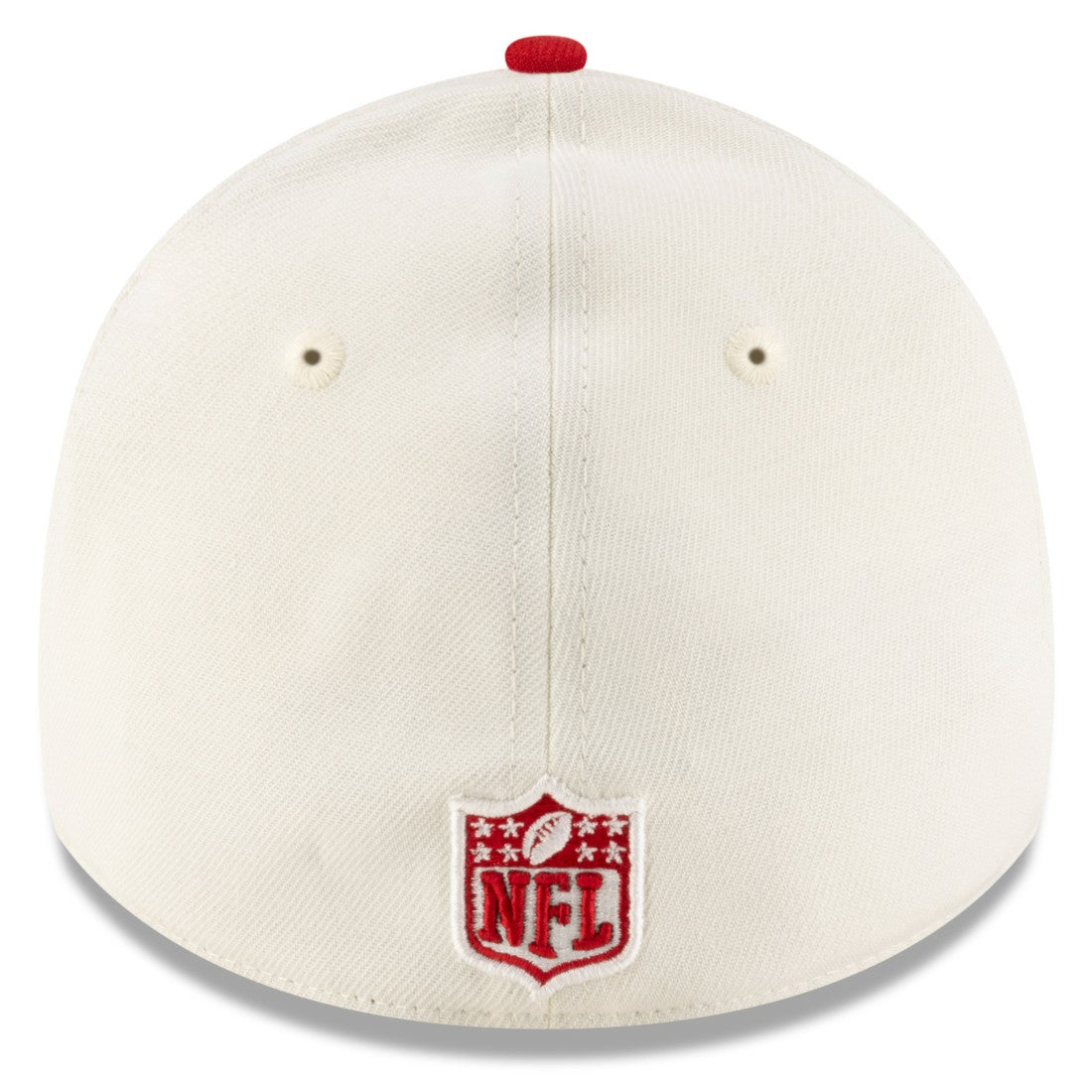 Tampa Bay Buccaneers New Era 2025 NFL Draft 39THIRTY Flex Hat - Cream/Red Hats