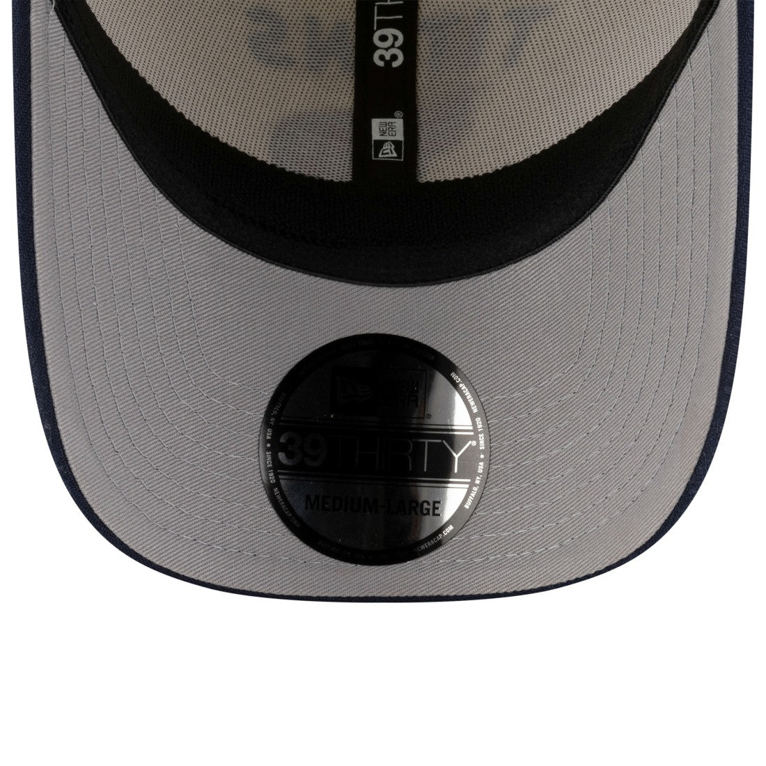 Tennessee Titans New Era 2025 NFL Draft 39THIRTY Flex Hat - Cream/Navy Hats