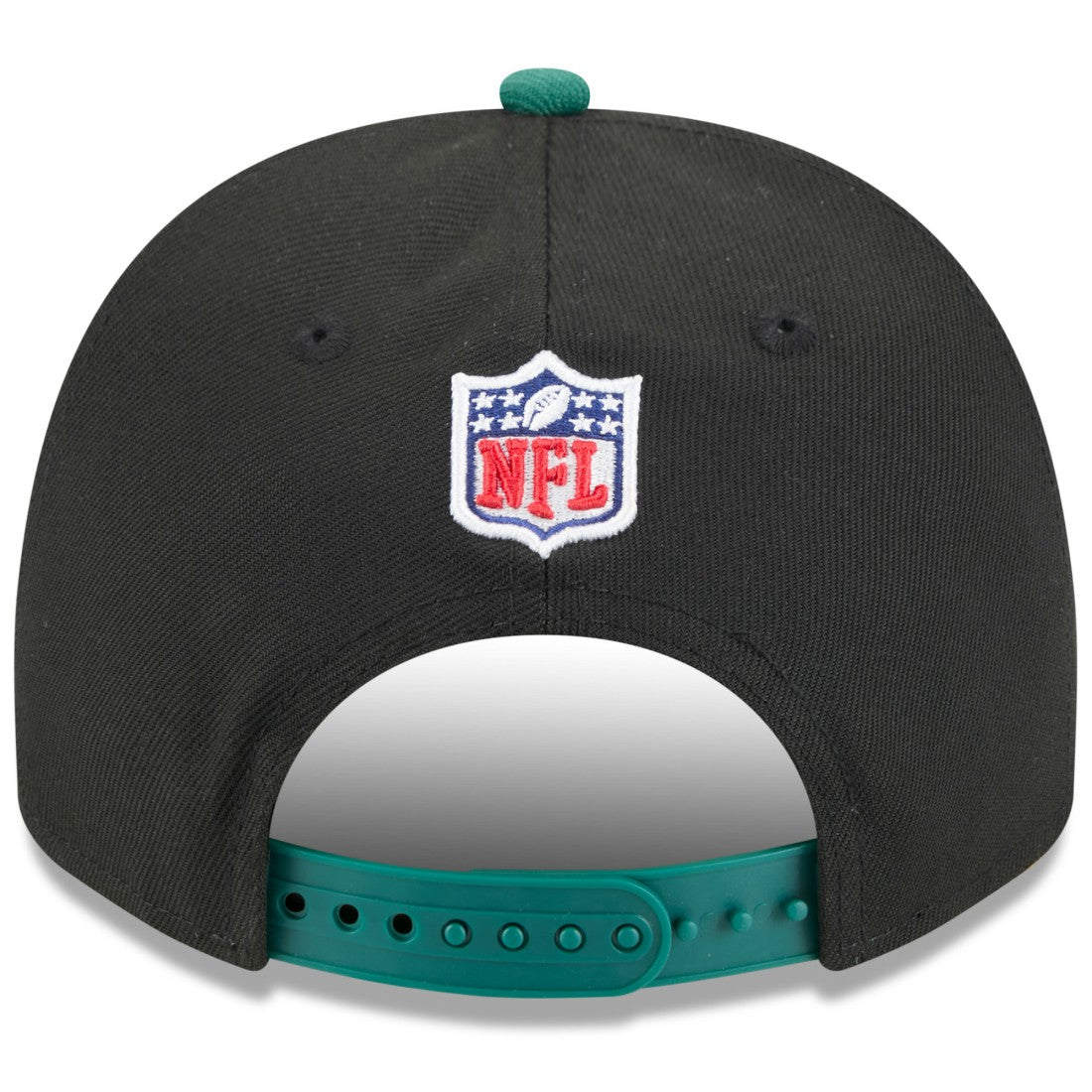 New York Jets New Era Youth 2025 NFL Draft A-Frame 9FIFTY Snapback Hat - Black/Green Hats