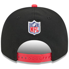 Kansas City Chiefs New Era Youth 2025 NFL Draft A-Frame 9FIFTY Snapback Hat - Black/Red Hats