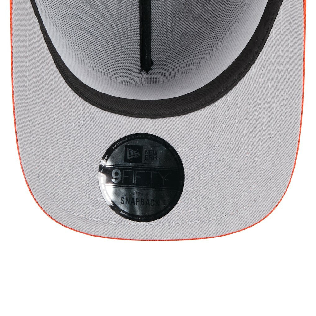 Cincinnati Bengals New Era Youth 2025 NFL Draft A-Frame 9FIFTY Snapback Hat - Black/Orange Hats