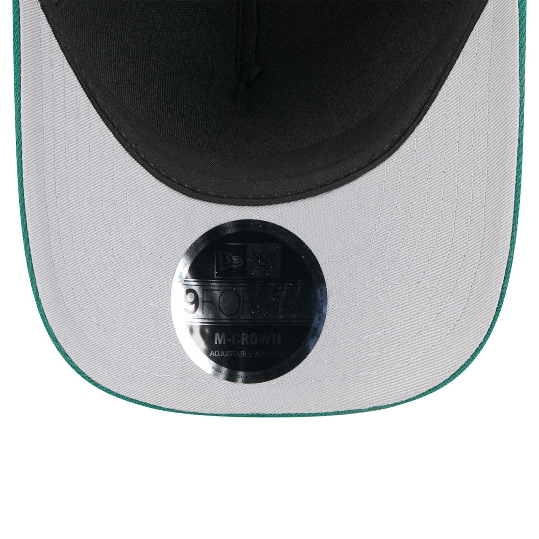 New York Jets New Era Youth 2025 NFL Draft 9FORTY A-Frame M-Crown Adjustable Hat - Black/Green Hats