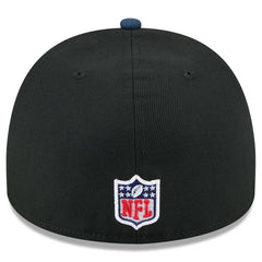 Dallas Cowboys New Era 2025 NFL Draft On Stage A-Frame 59FIFTY Fitted Hat - Black/Navy Hats